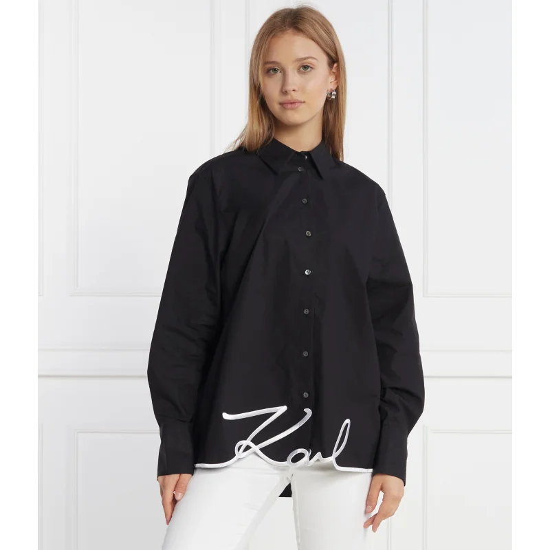 Karl Lagerfeld Koszula karl hem signature shirt | Regular Fit