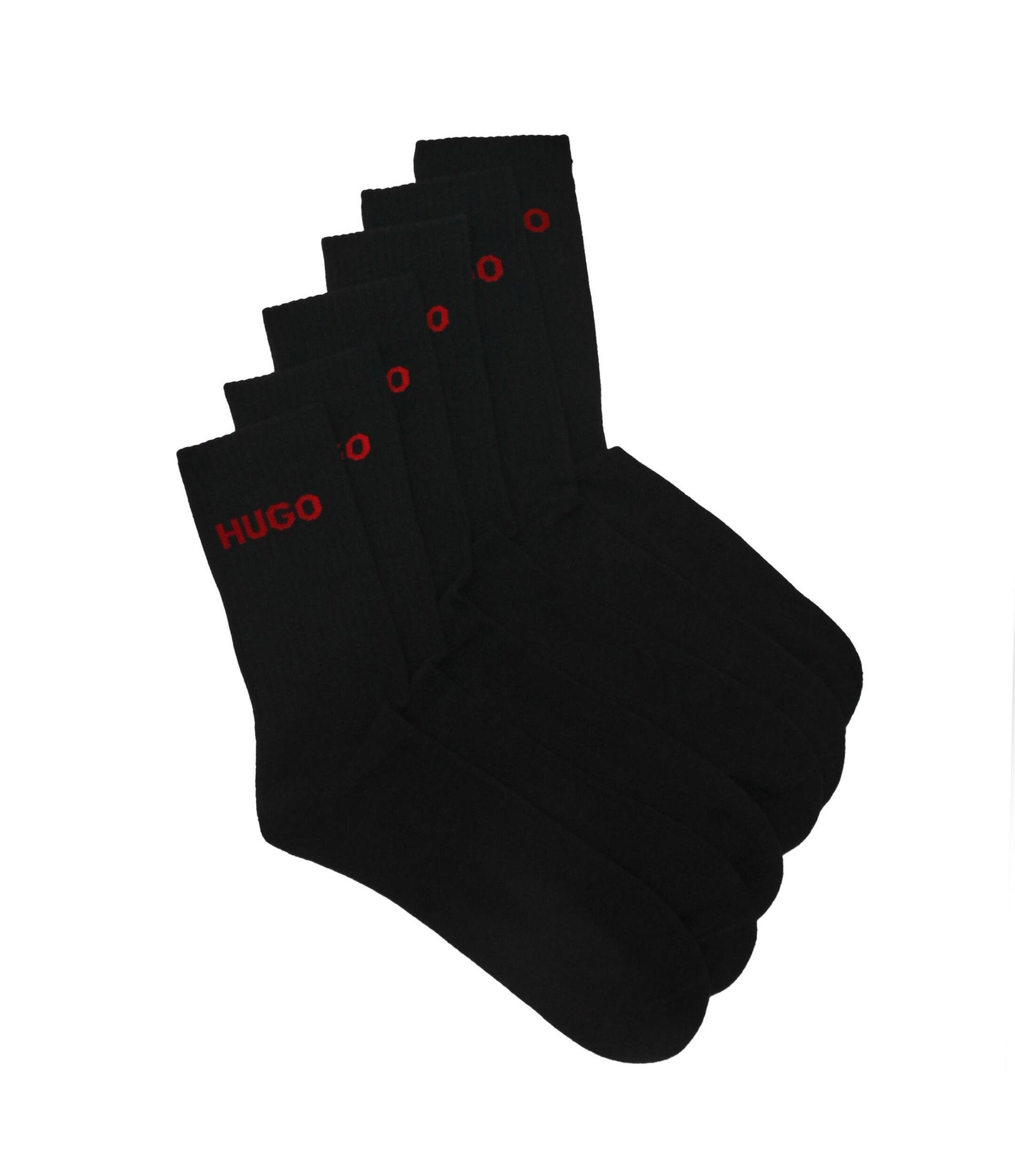 Hugo Bodywear Skarpety 6-pack RIB LOGO