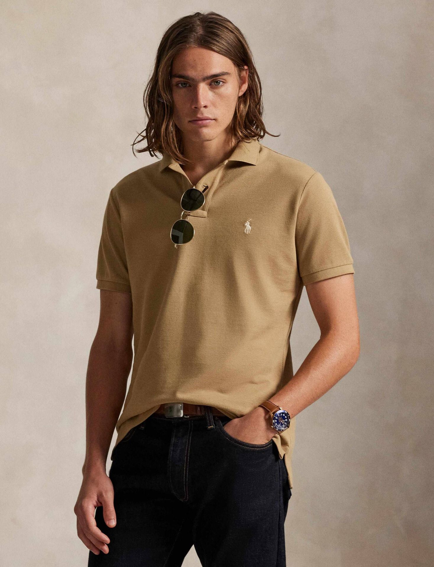 POLO RALPH LAUREN Polo Custom slim fit pique