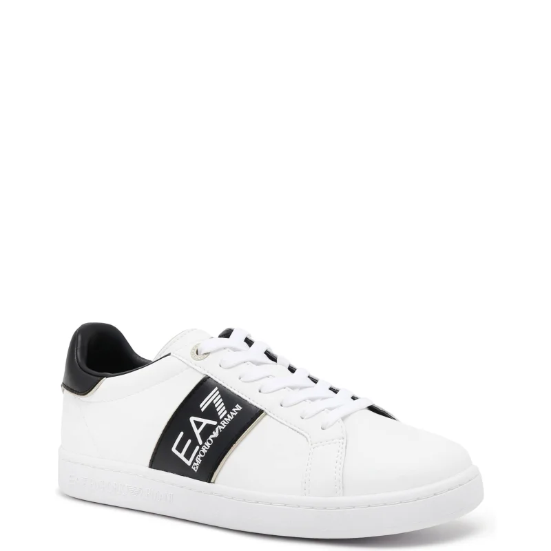 EA7 Skórzane sneakersy