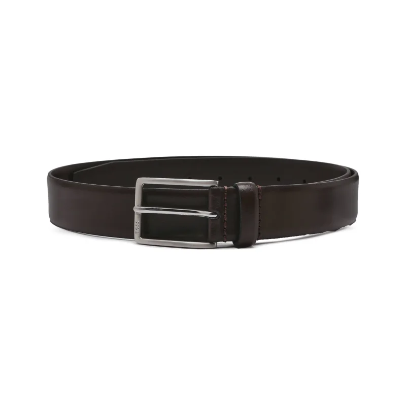 BOSS BLACK Skórzany pasek Erman-L_Sz35