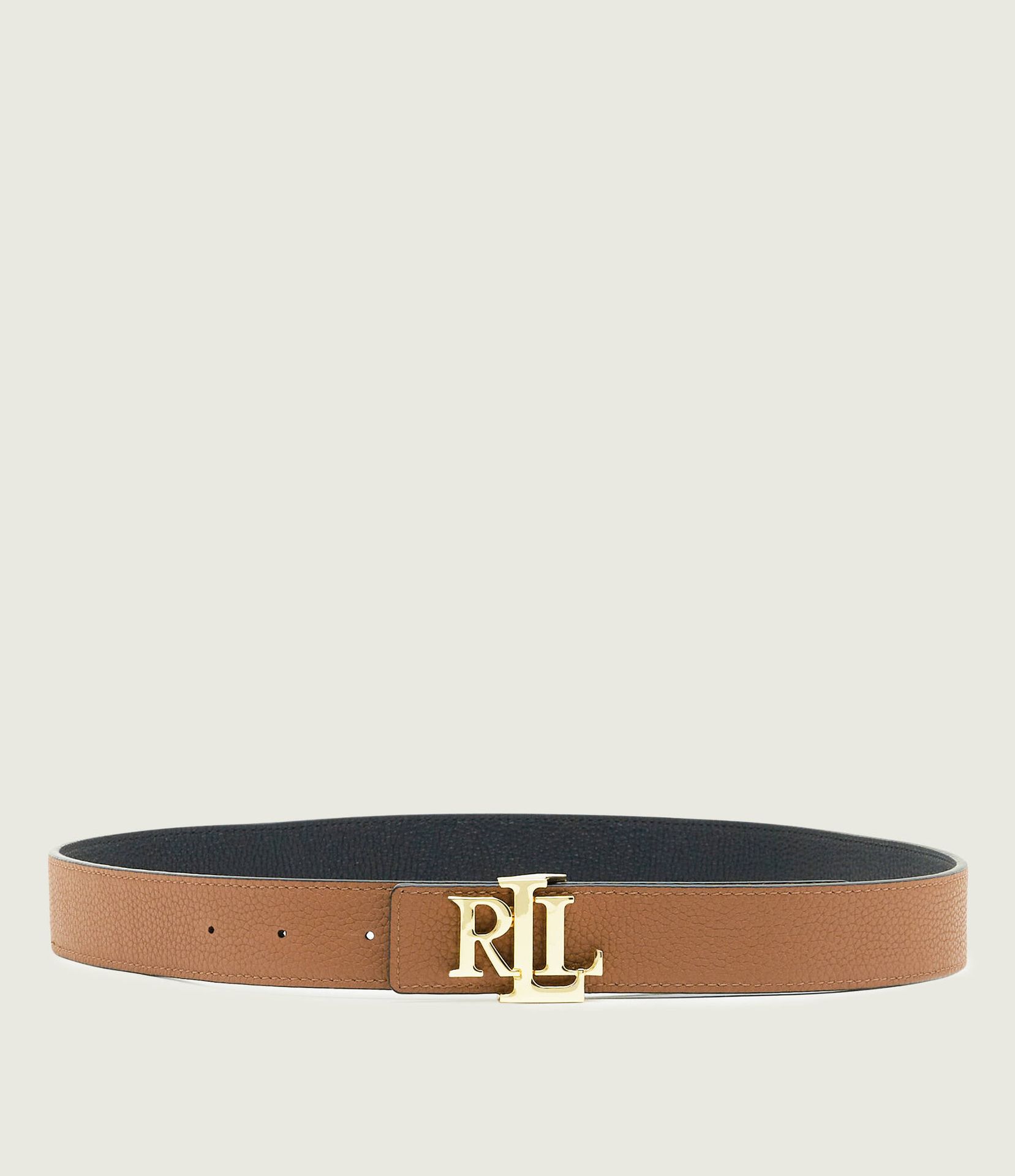 LAUREN RALPH LAUREN Skórzany dwustronny pasek