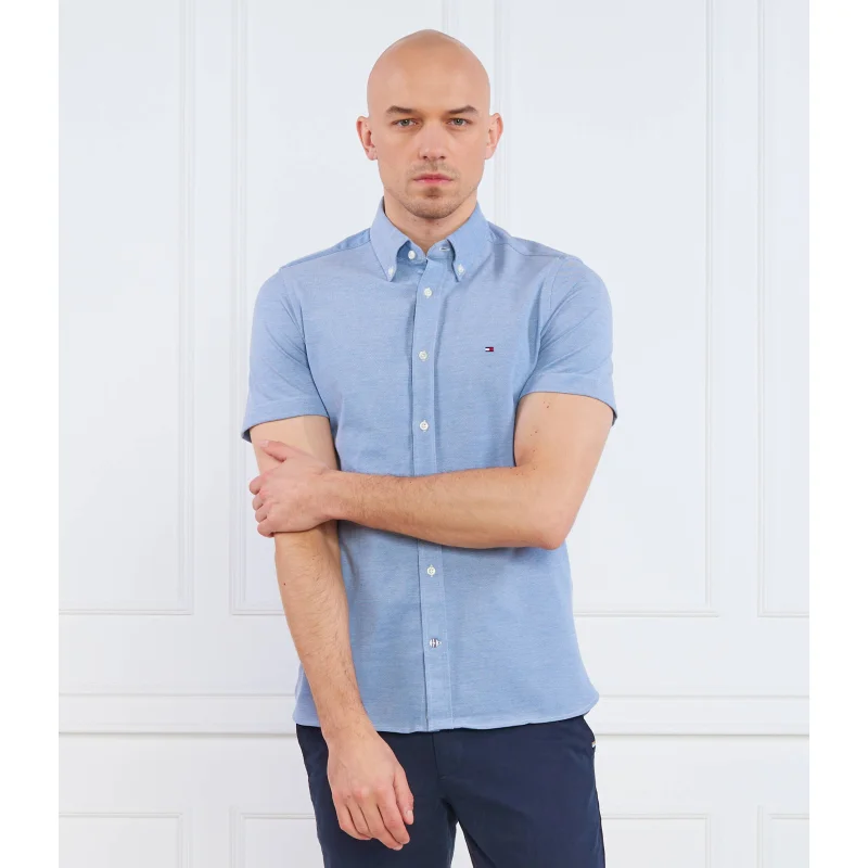 Tommy Hilfiger Koszula 1985 KNITTED SF SHIRT S/S | Slim Fit