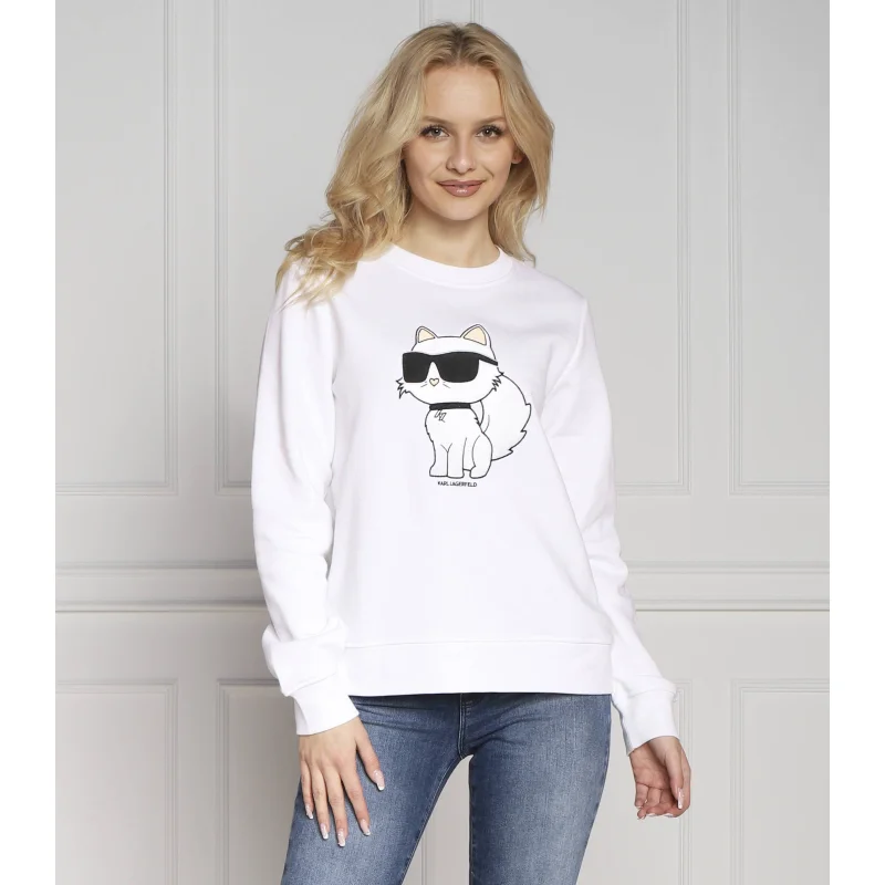 Karl Lagerfeld Bluza ikonik 2.0 CHOUPETTE | Regular Fit