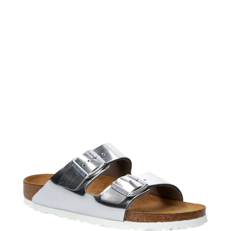 Birkenstock Skórzane klapki Arizona BS | narrow fit soft footbed