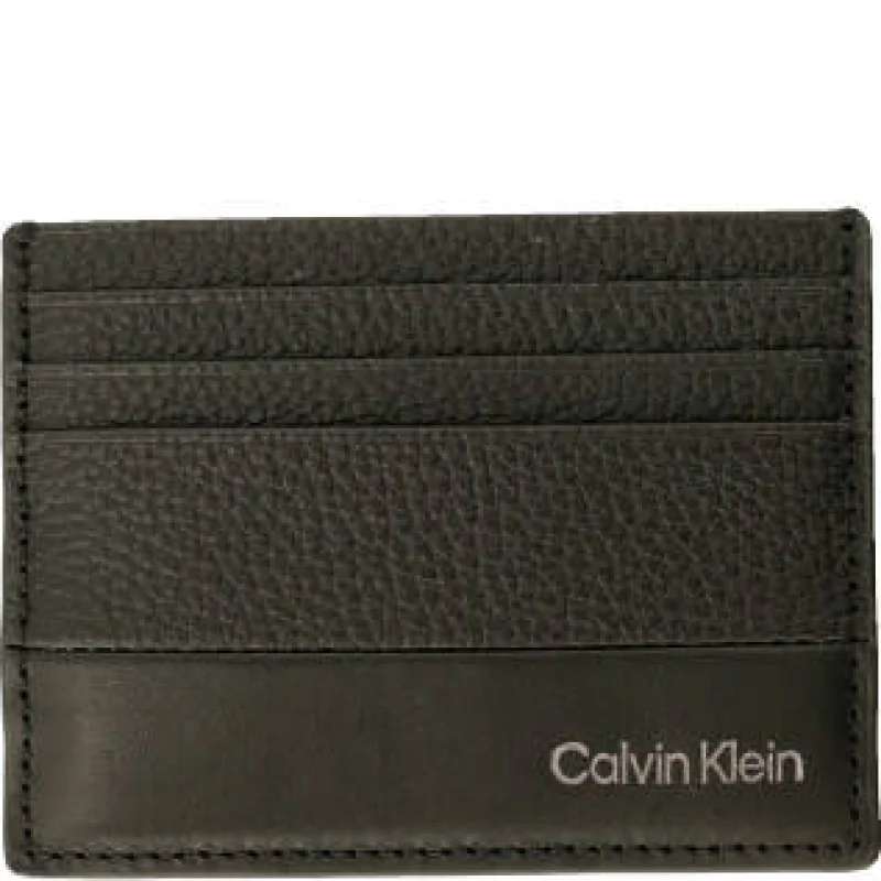 Calvin Klein Skórzane etui na karty