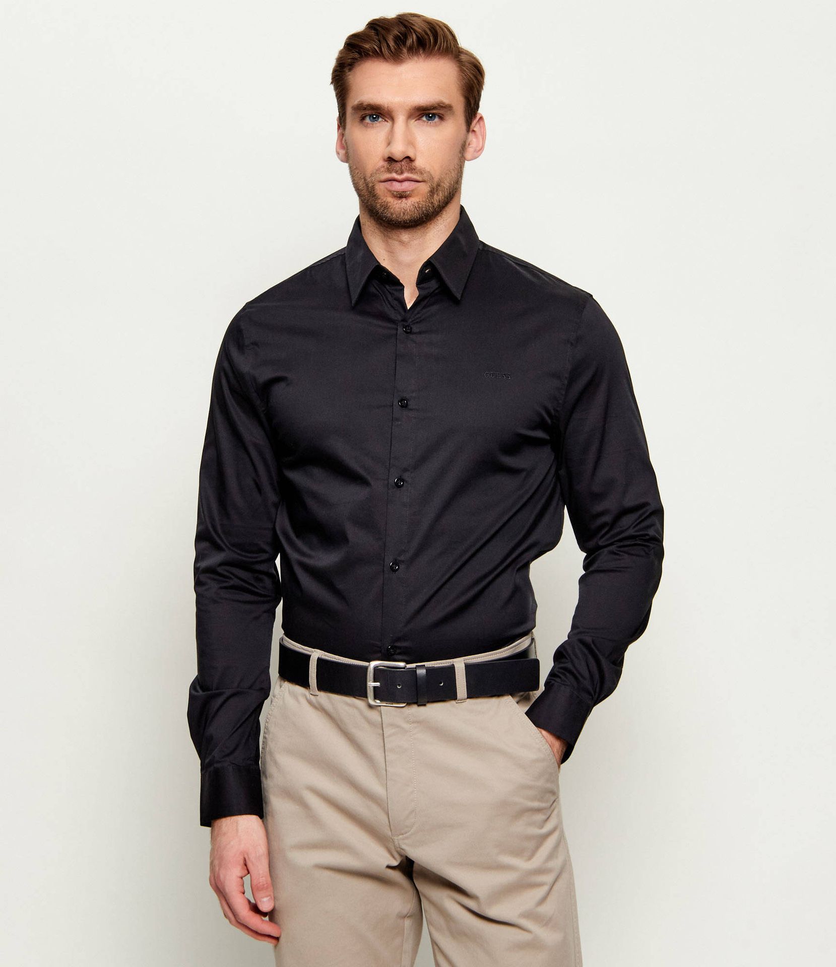 GUESS Koszula Slim Fit