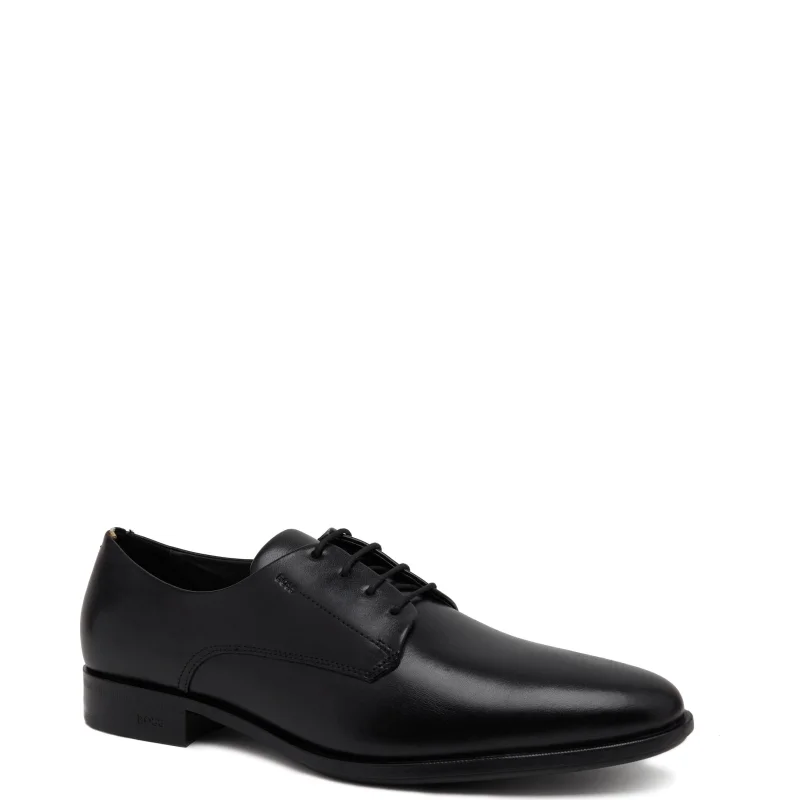 BOSS BLACK Skórzane derby Colby Derb lt N