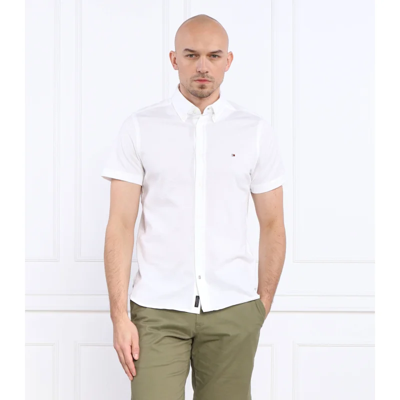 Tommy Hilfiger Koszula 1985 KNITTED SF SHIRT S/S | Slim Fit