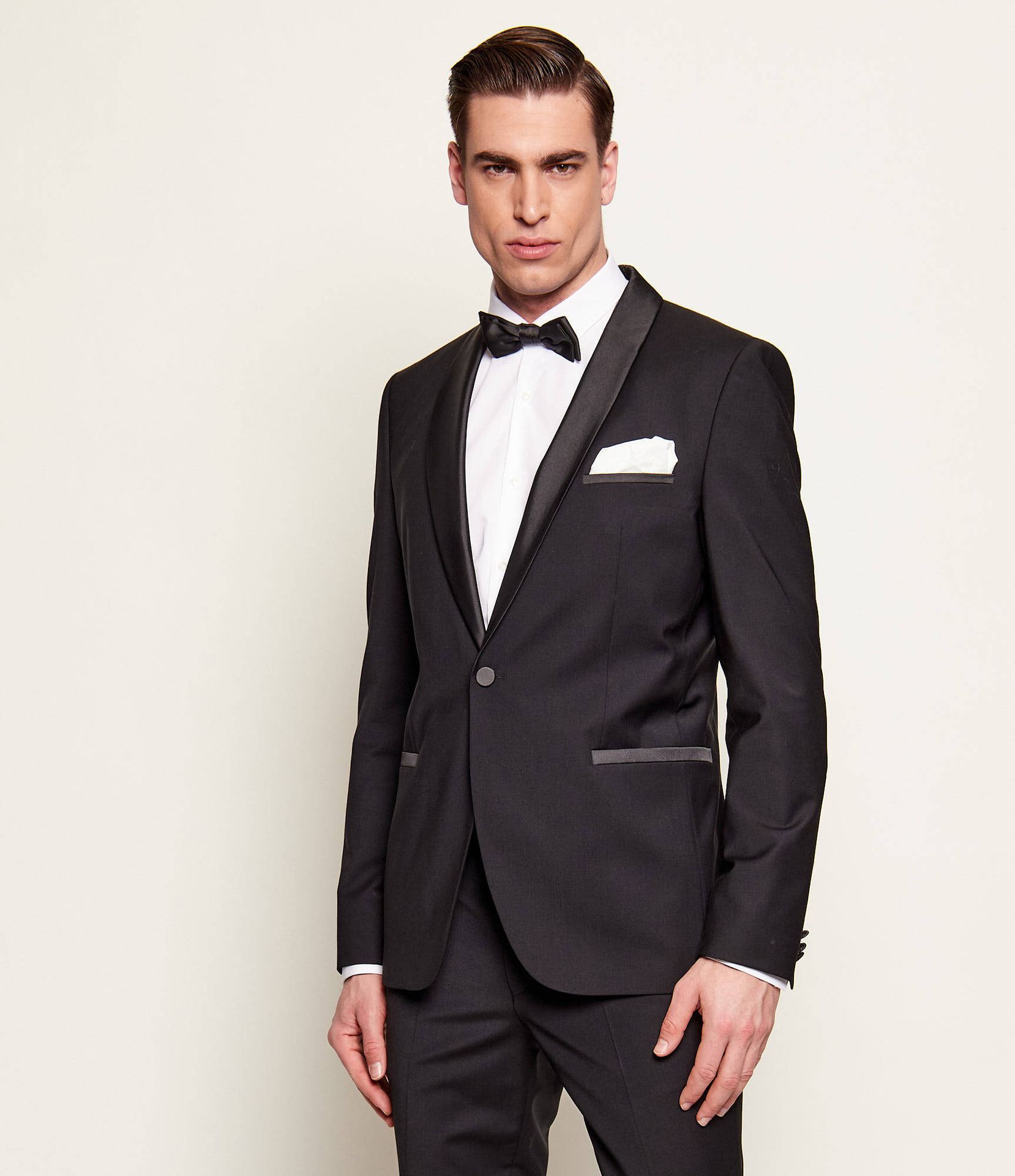 HUGO Wełniana marynarka Arti224E1X Slim Fit