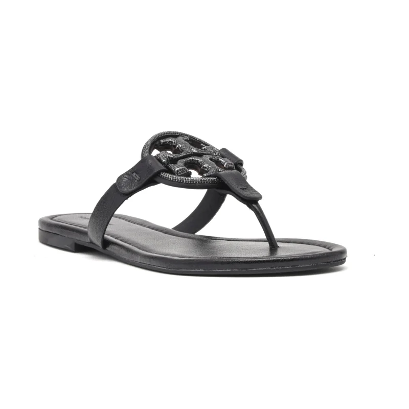 TORY BURCH Skórzane japonki Miller Pave