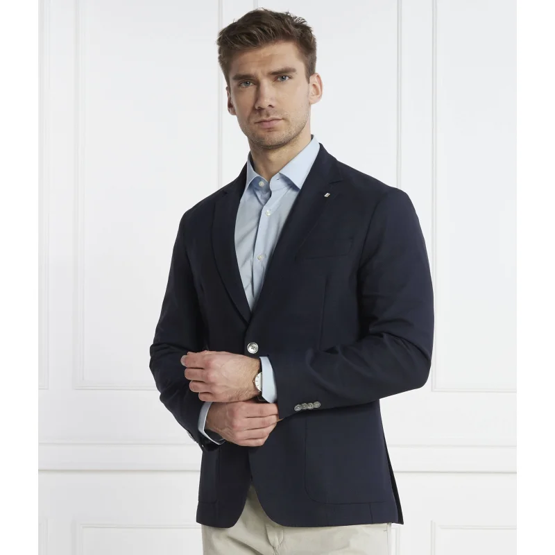 BOSS BLACK Wełniana marynarka C-Hanry-224 | Slim Fit