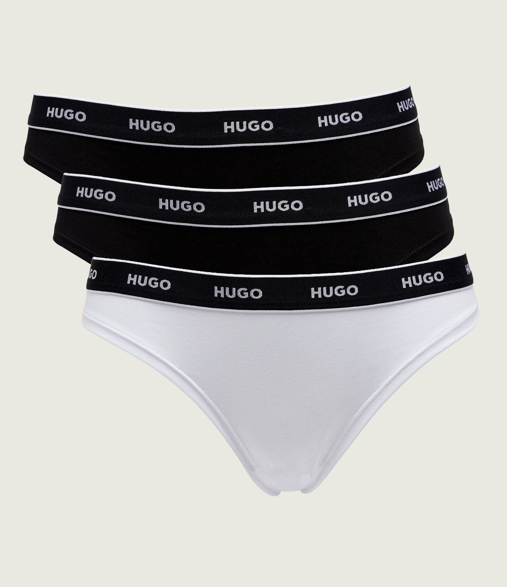 Hugo Bodywear Stringi 3-pack stretch
