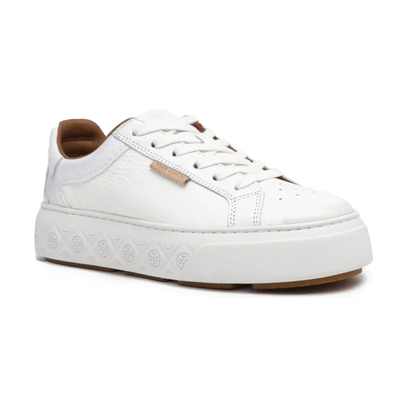 TORY BURCH Skórzane trampki