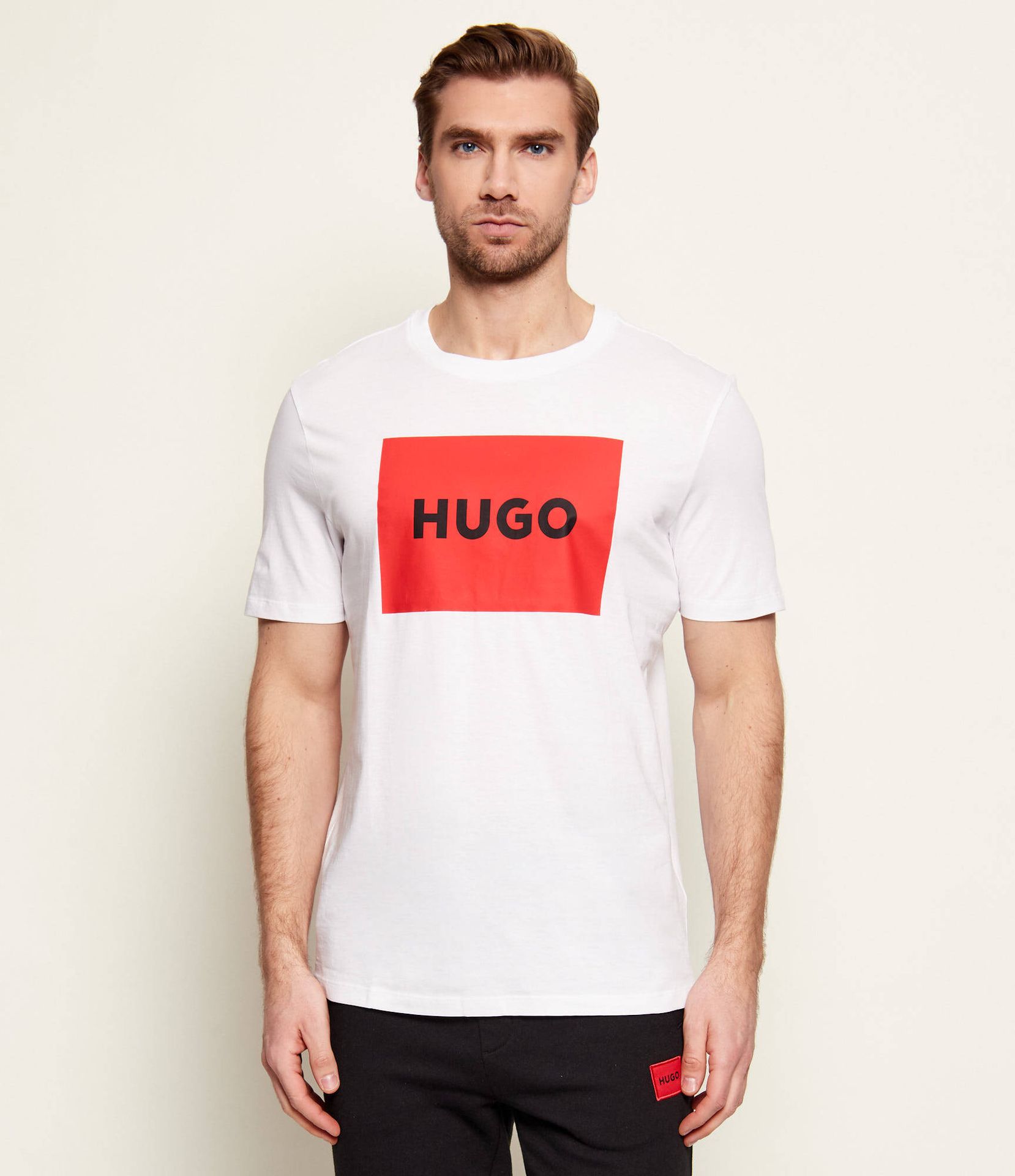HUGO T-shirt Dulive222 Regular Fit
