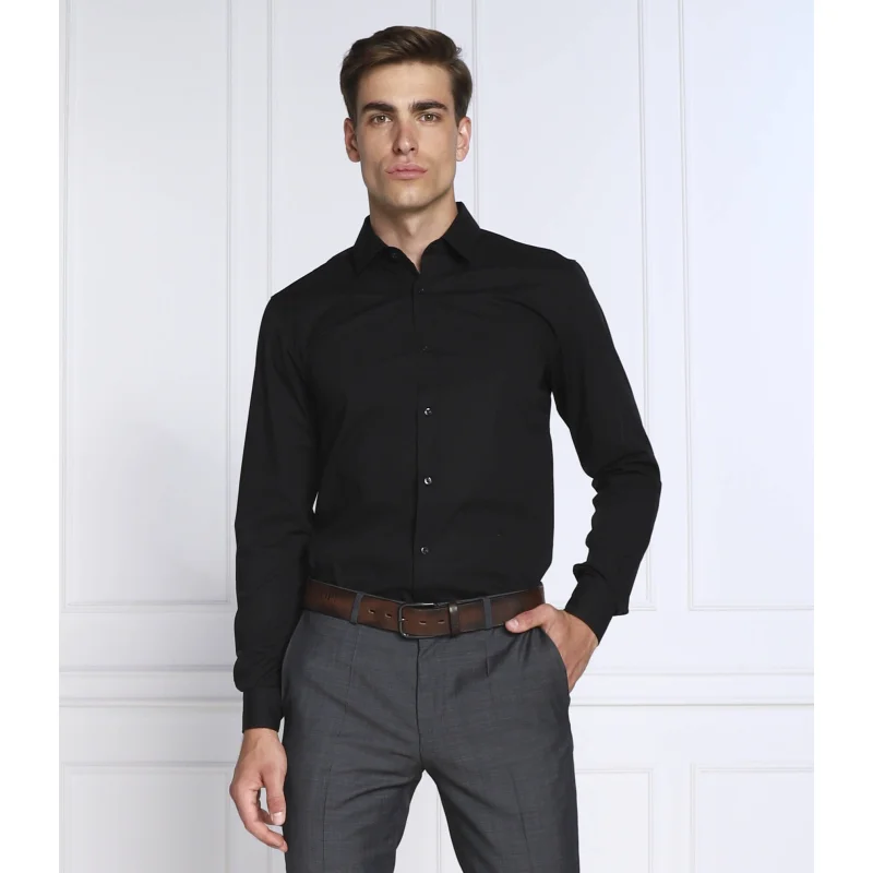 HUGO Koszula Elisha02 102 | Extra slim fit | stretch