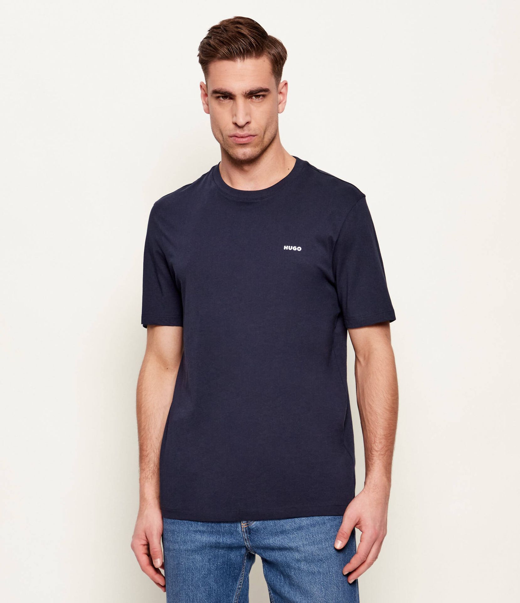 HUGO T-shirt Dero222 Regular Fit