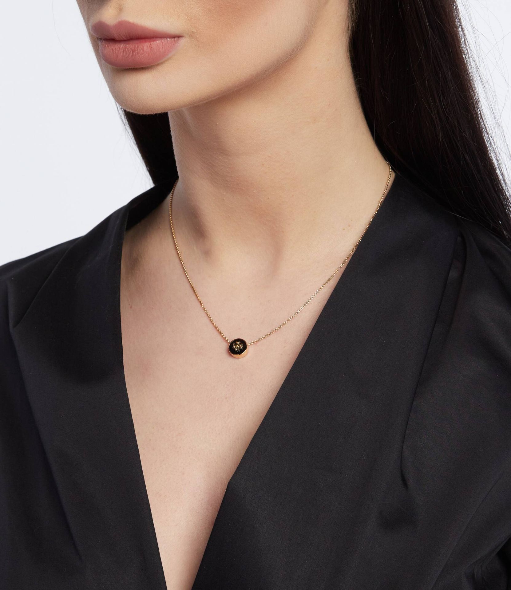 TORY BURCH Naszyjnik Kira Enamel Pendant