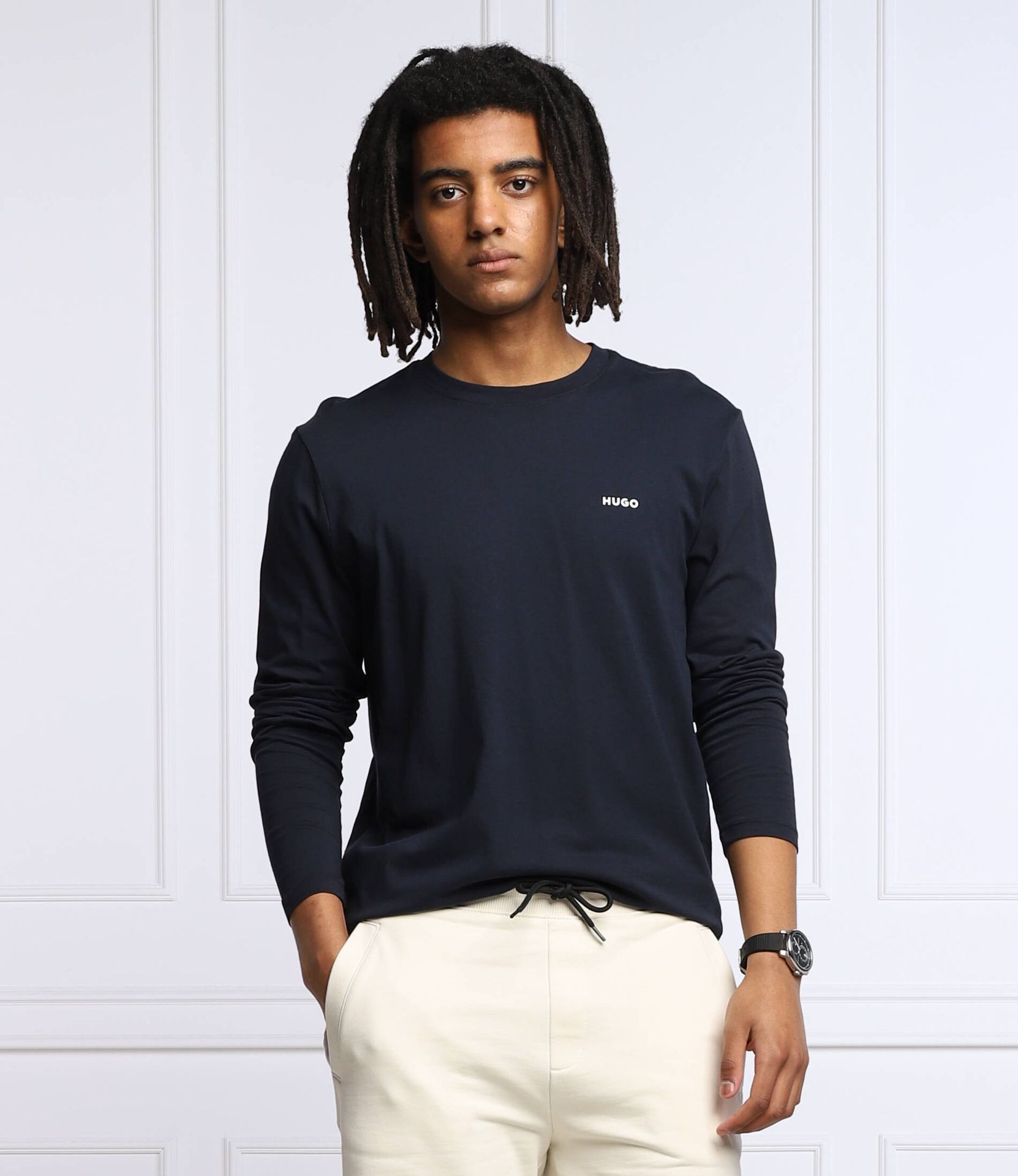 HUGO Longsleeve Derol222 Regular Fit
