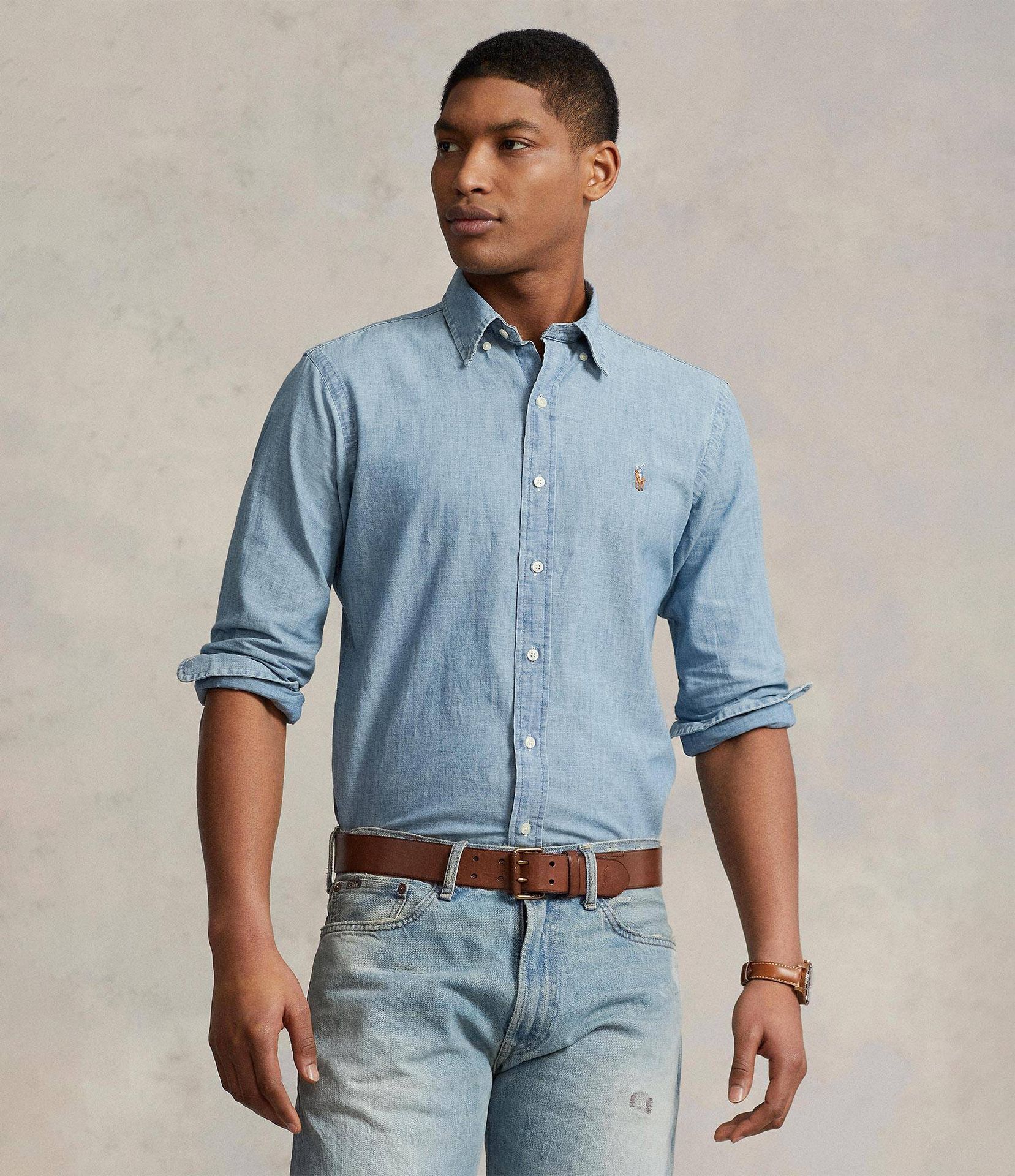 POLO RALPH LAUREN Koszula Custom fit denim