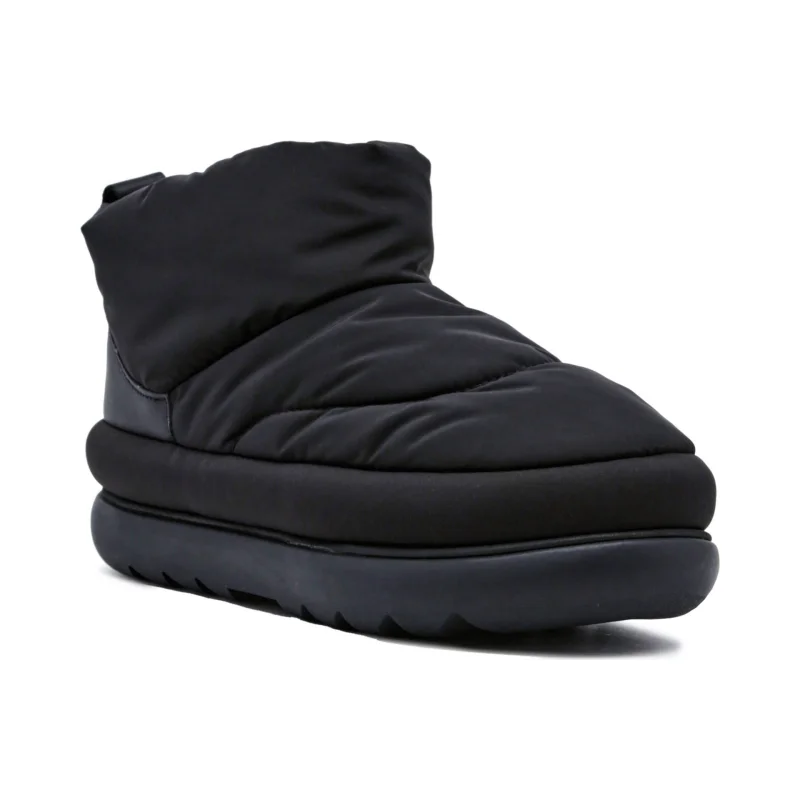 UGG Śniegowce W CLASSIC MAXI MINI | z dodatkiem skóry