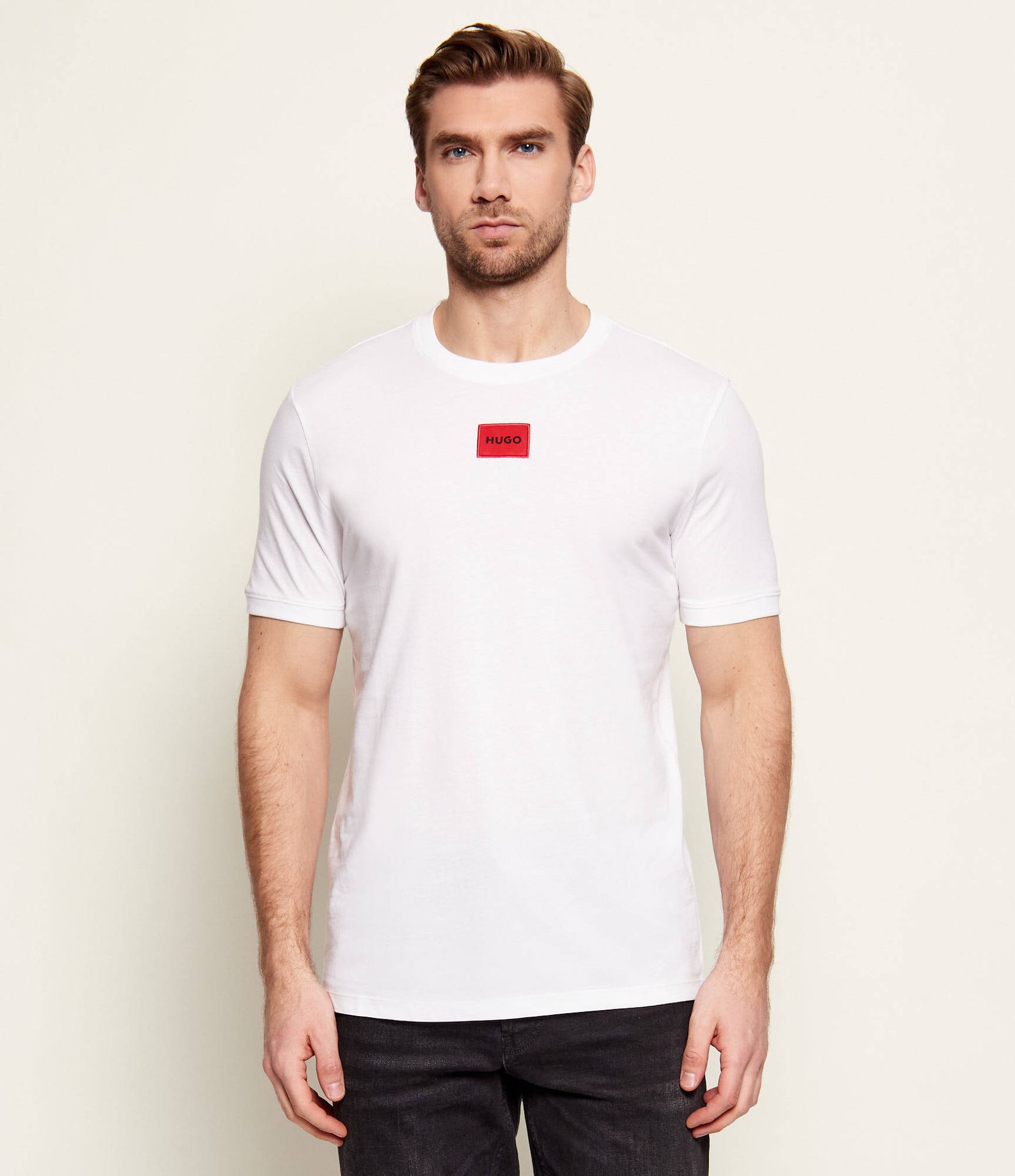 HUGO T-shirt Diragolino212 Regular Fit