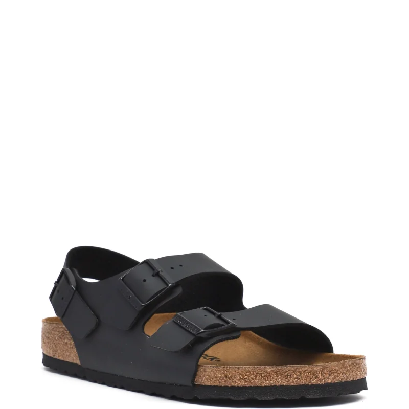 Birkenstock Sandały Milano z dodatkiem skóry regular fit