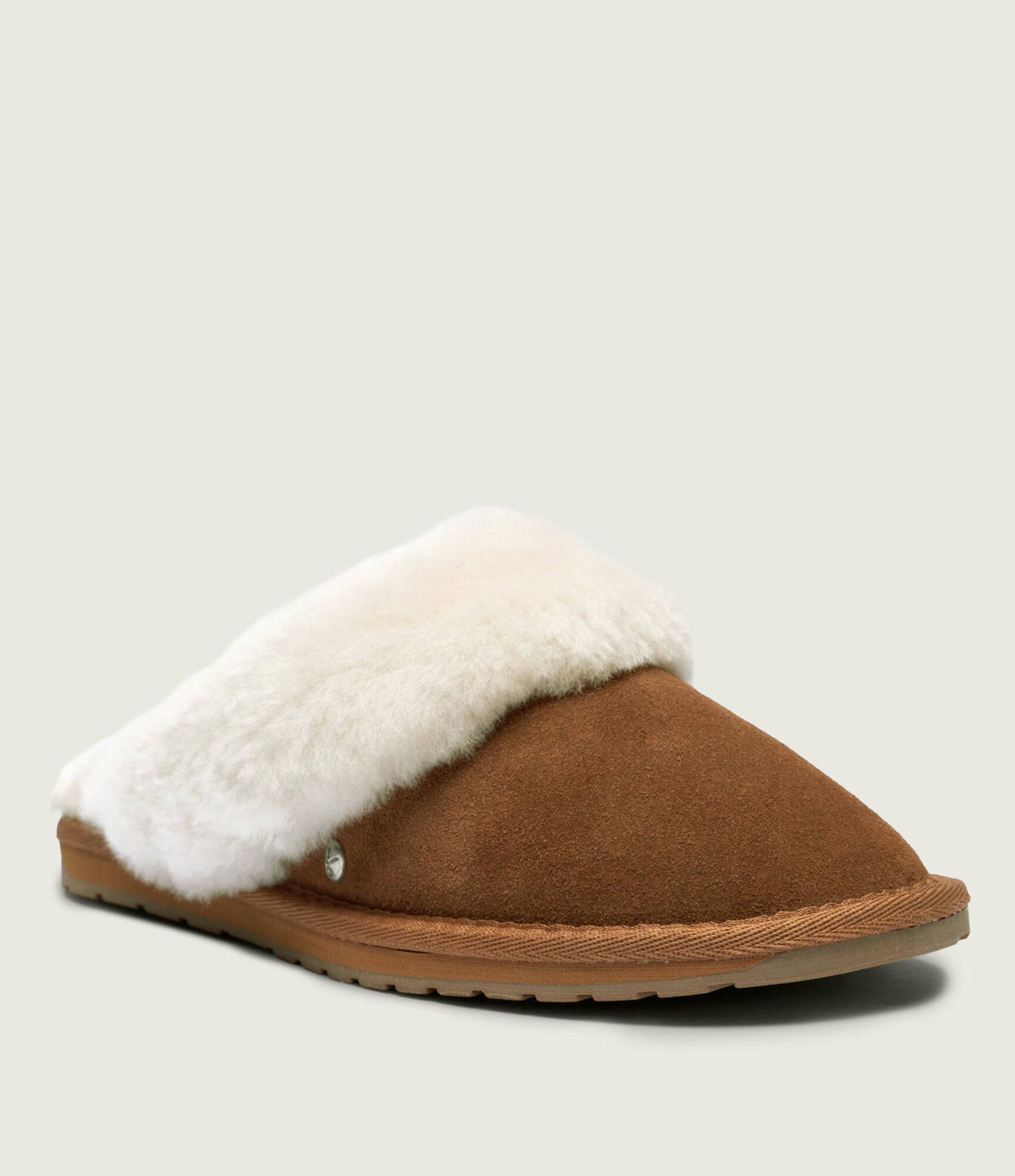 EMU Australia Ocieplane obuwie domowe Jolie shearling zamsz z dodatkiem wełny