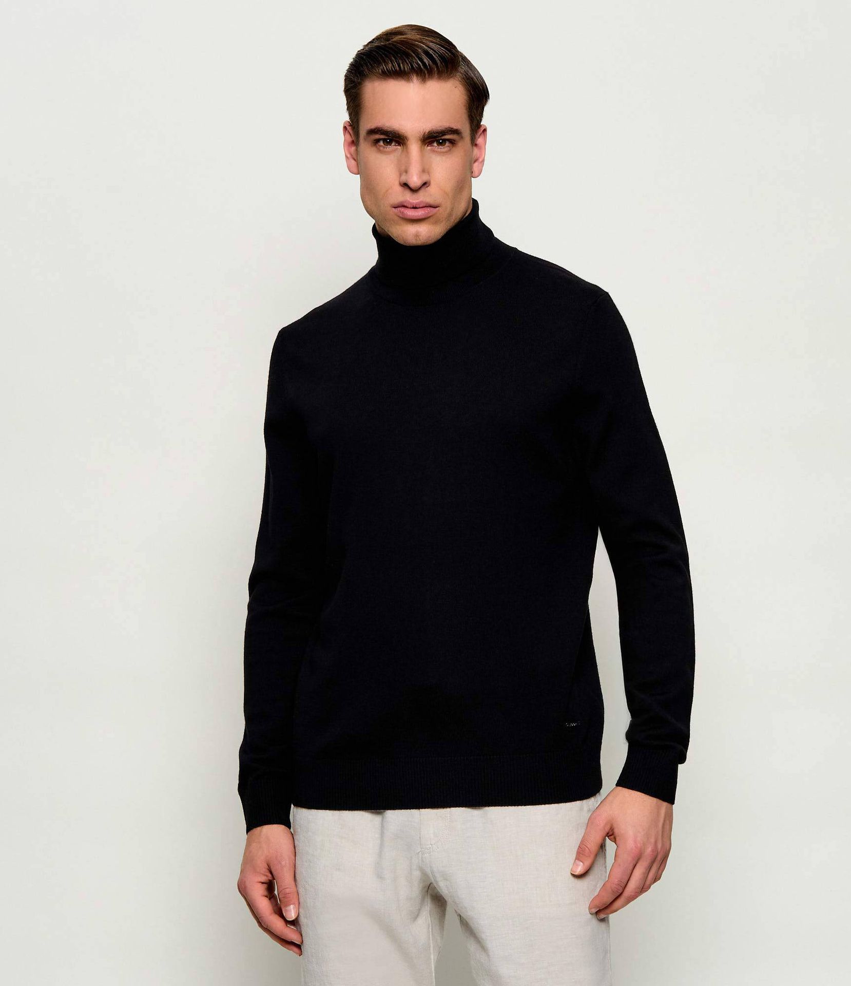 Joop! Wełniany golf Slim Fit