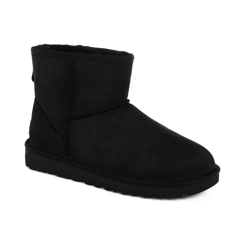 UGG Skórzane śniegowce CLASSIC MINI | z dodatkiem wełny