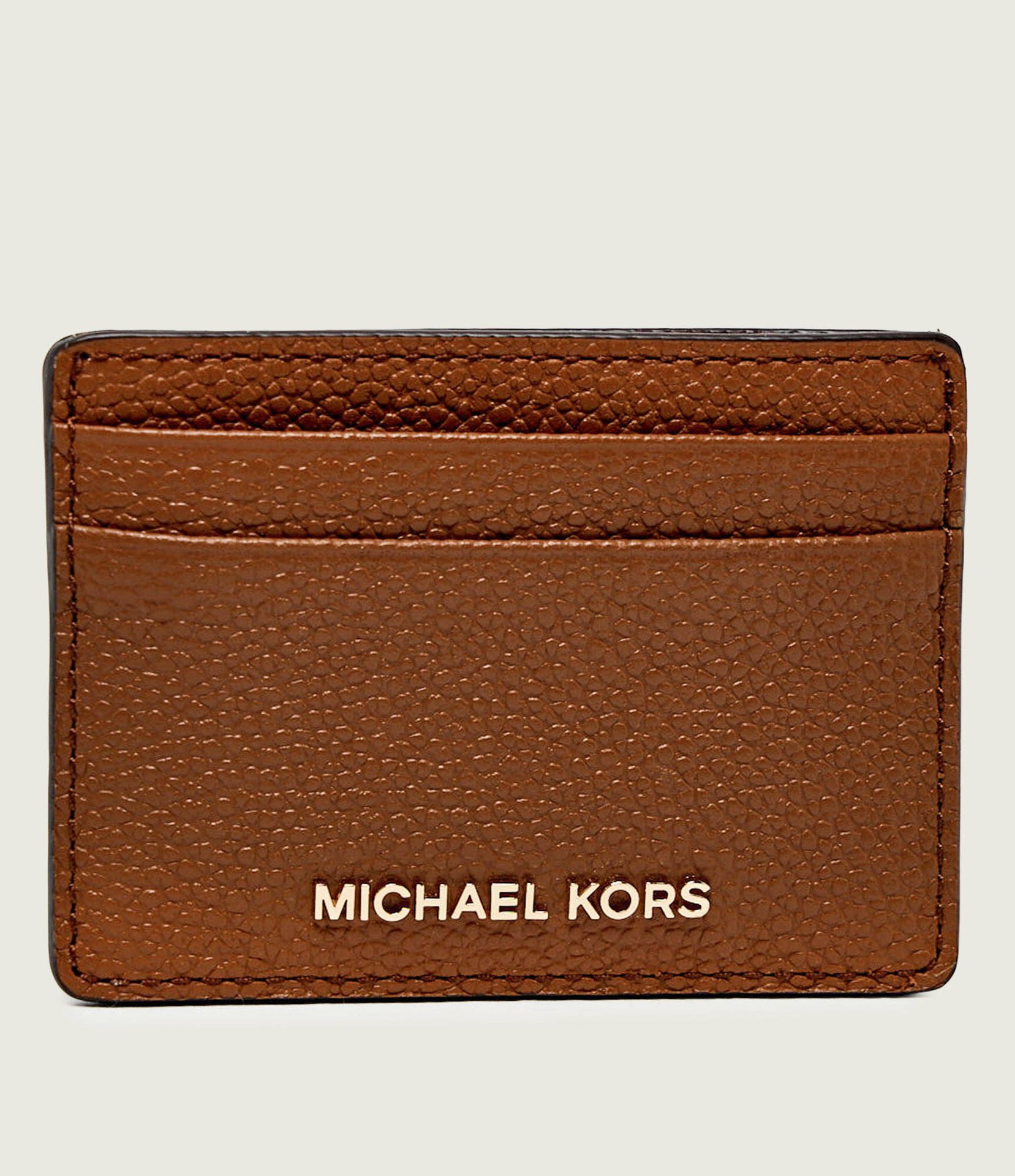 Michael Kors Skórzane etui na karty JET SET