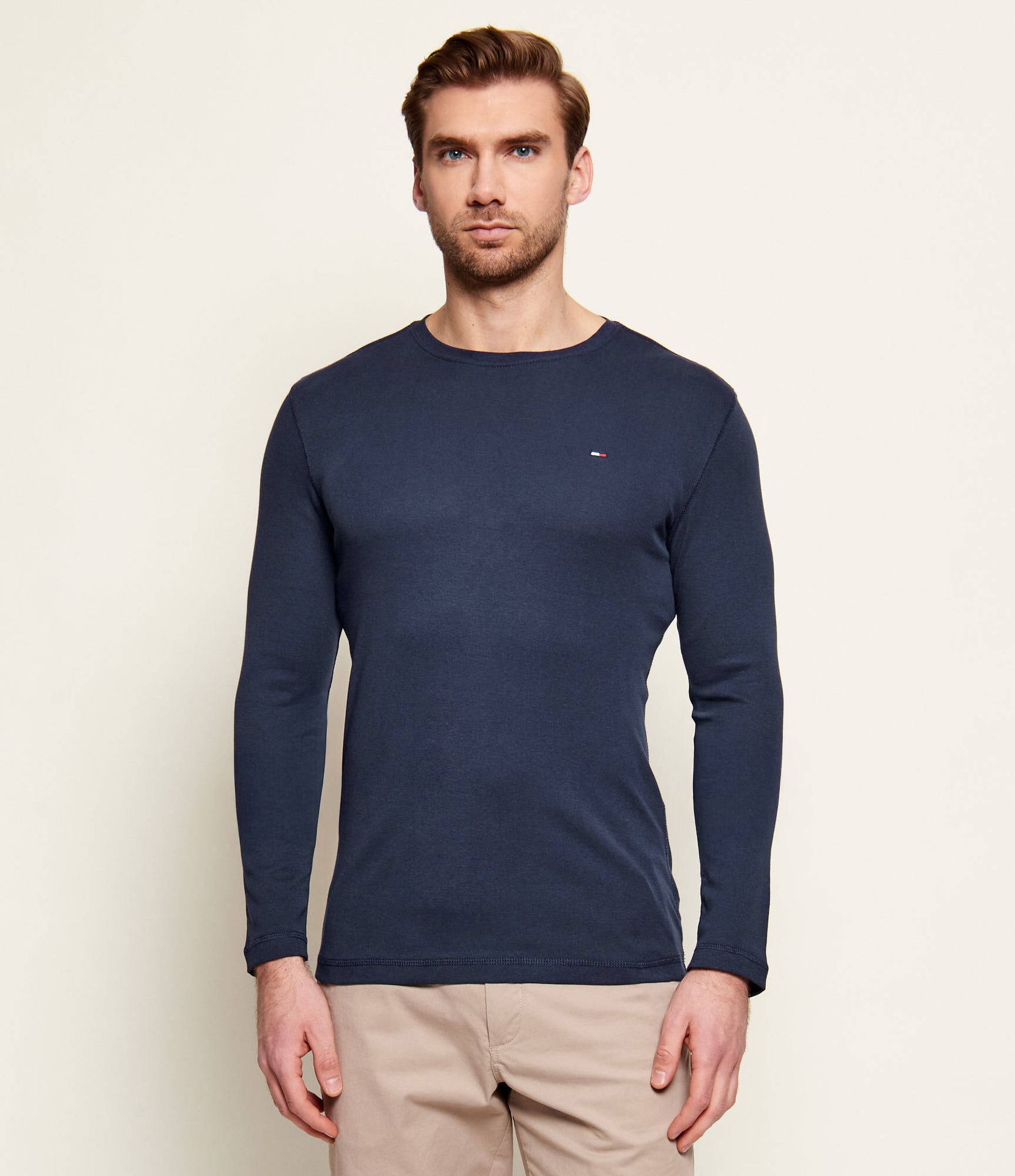 Tommy Jeans Longsleeve TJM ORIGINAL RIB LON Slim Fit