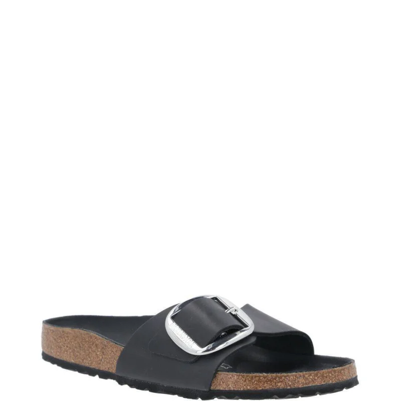 Birkenstock Skórzane klapki Madrid | narrow fit