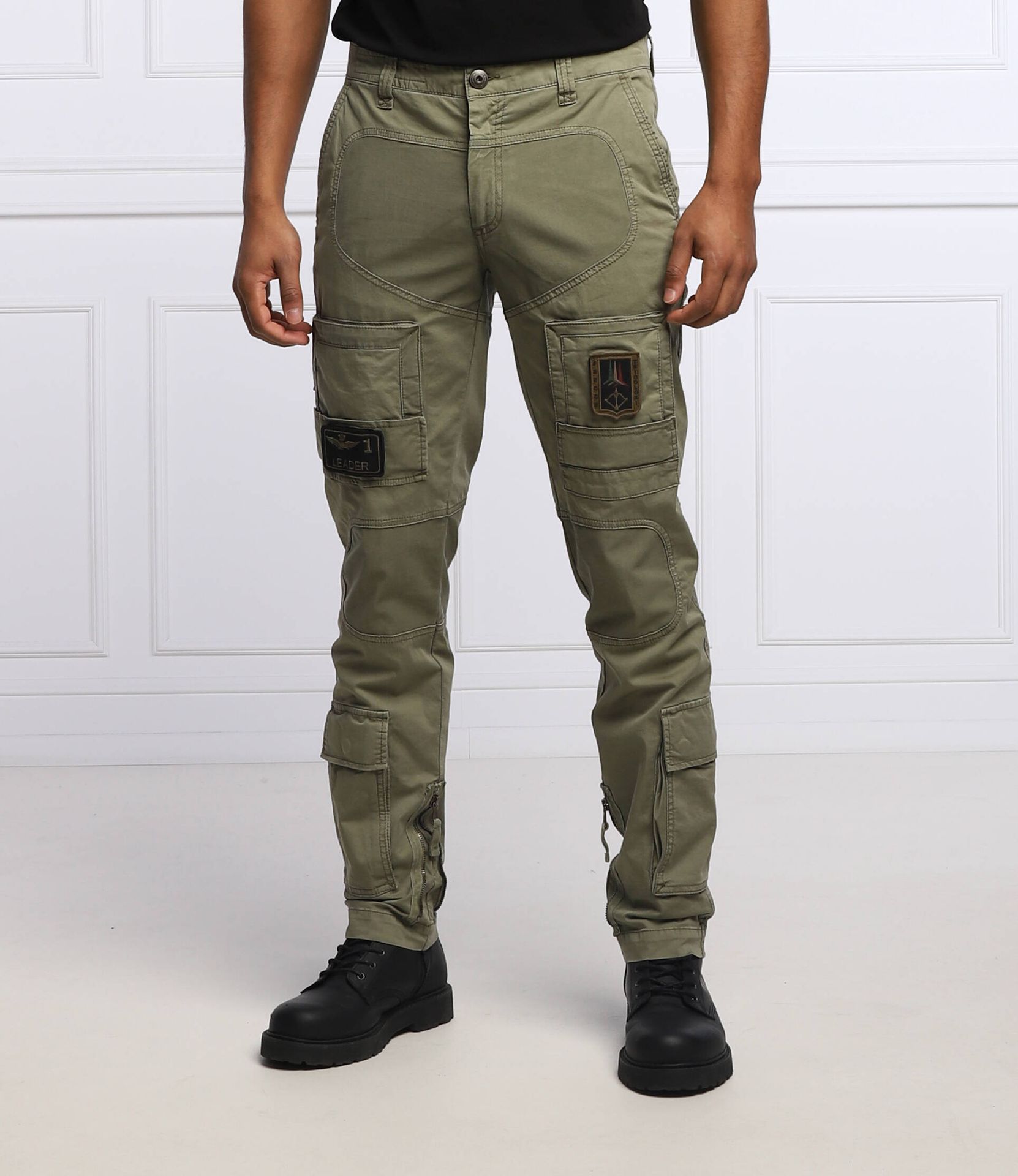 Aeronautica Militare Spodnie cargo ANTI-G Regular Fit