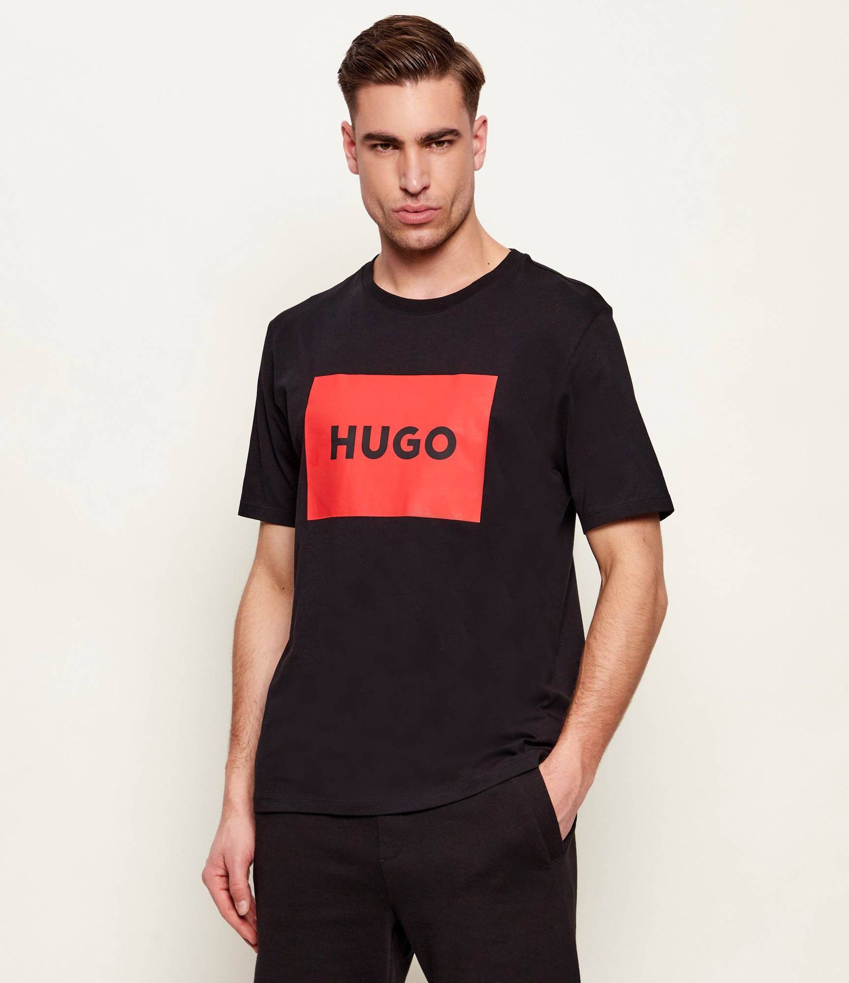 HUGO T-shirt Dulive222 Regular Fit