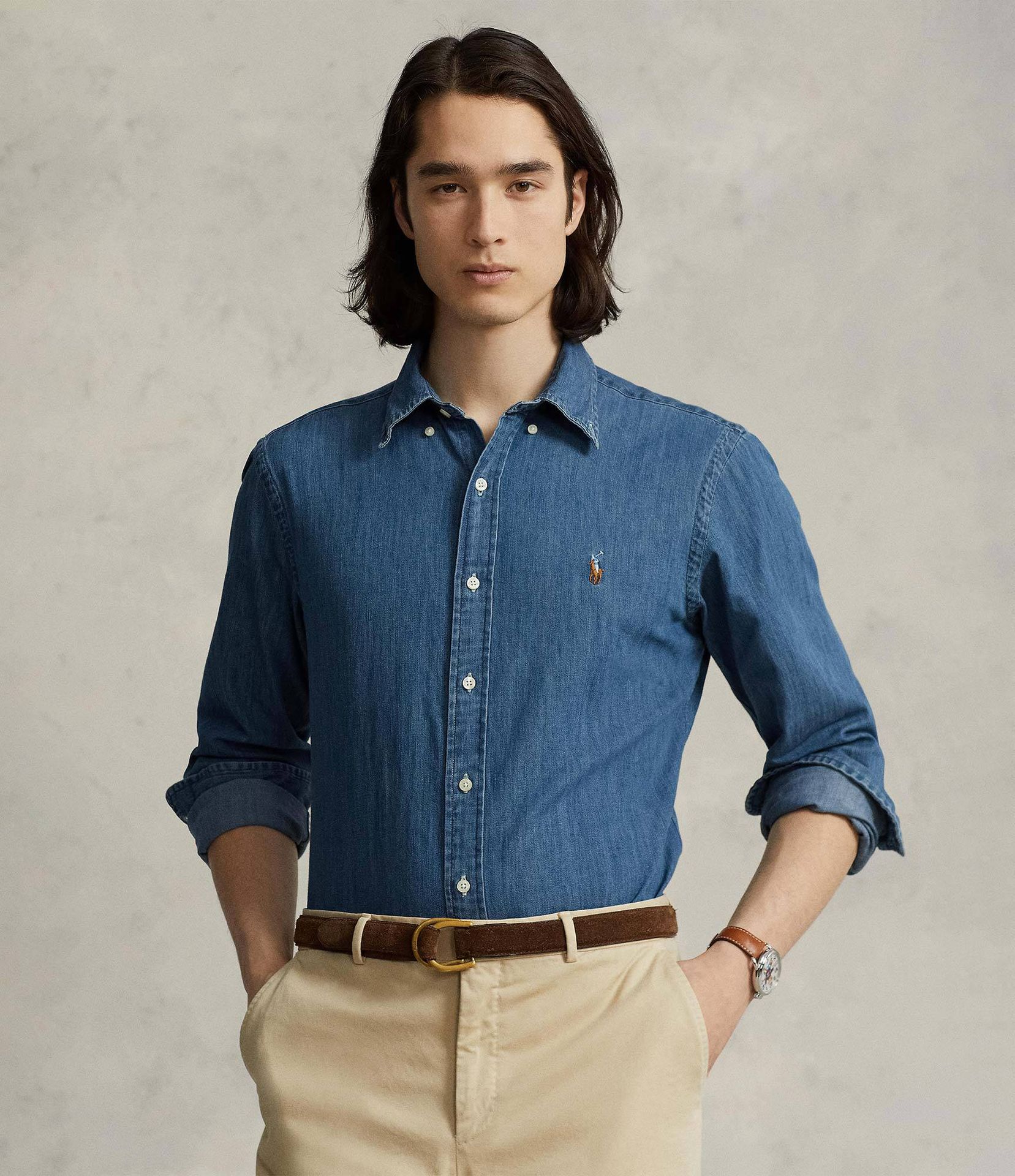 POLO RALPH LAUREN Koszula Custom fit denim