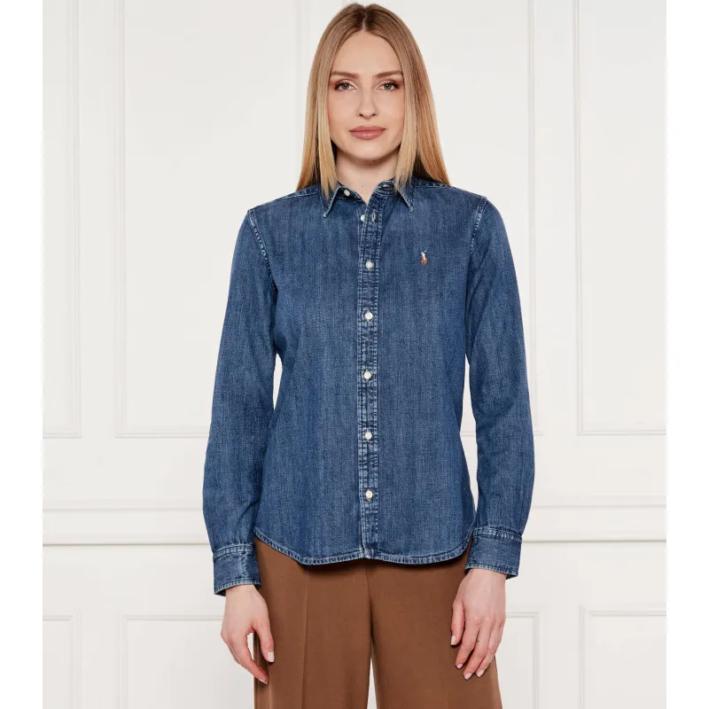 POLO RALPH LAUREN Jeansowa koszula Custom fit