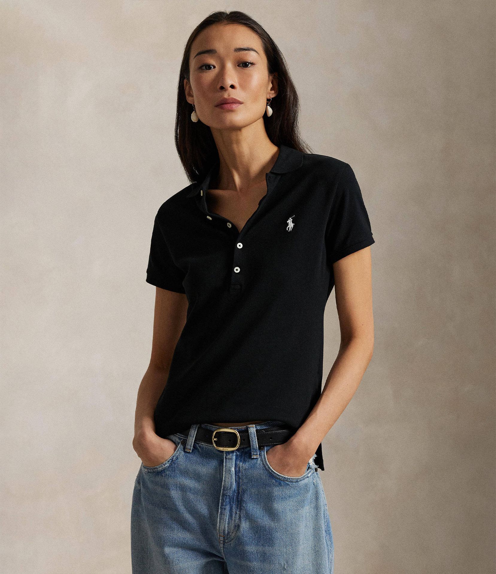 POLO RALPH LAUREN Polo Julie Slim Fit pique