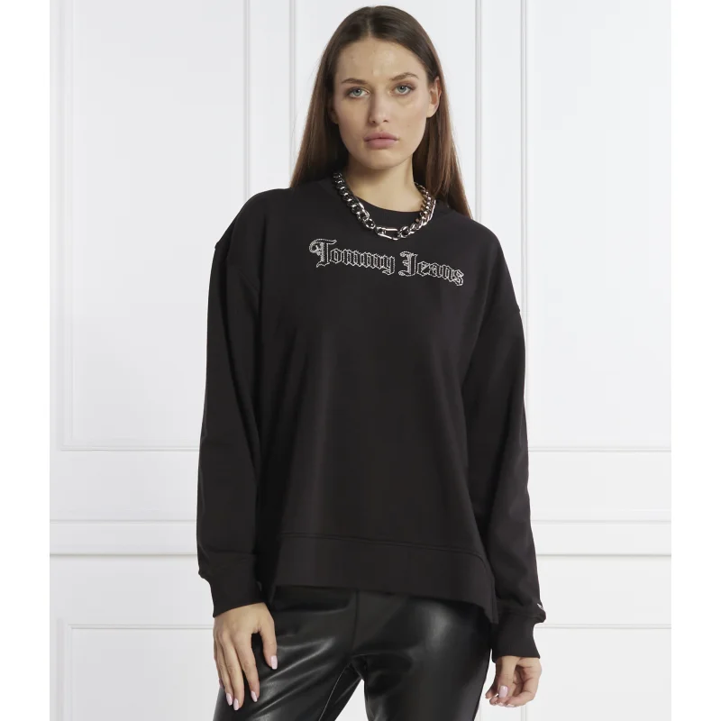 Tommy Jeans Bluza GRUNGE CREW | Relaxed fit