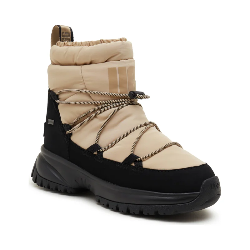 UGG Ocieplane śniegowce YOSE PUFFER MID | z dodatkiem wełny