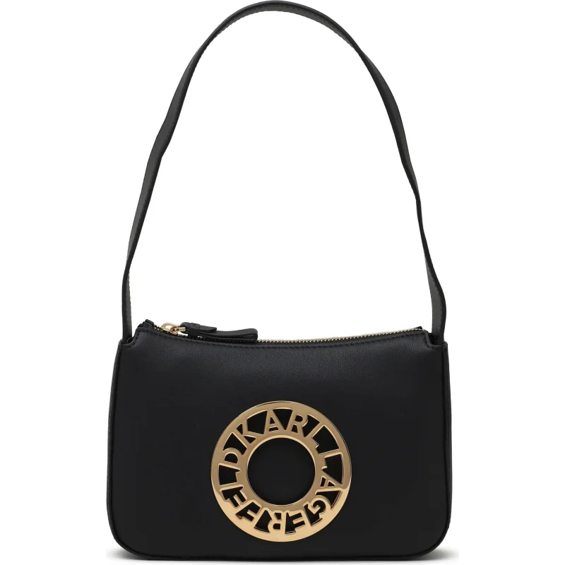 Karl Lagerfeld Skórzana torebka na ramię k/disk