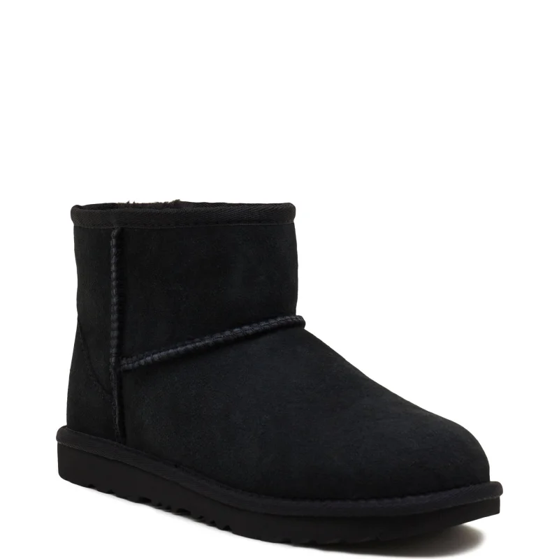 UGG Skórzane śniegowce KIDS CLASSIC MINI II