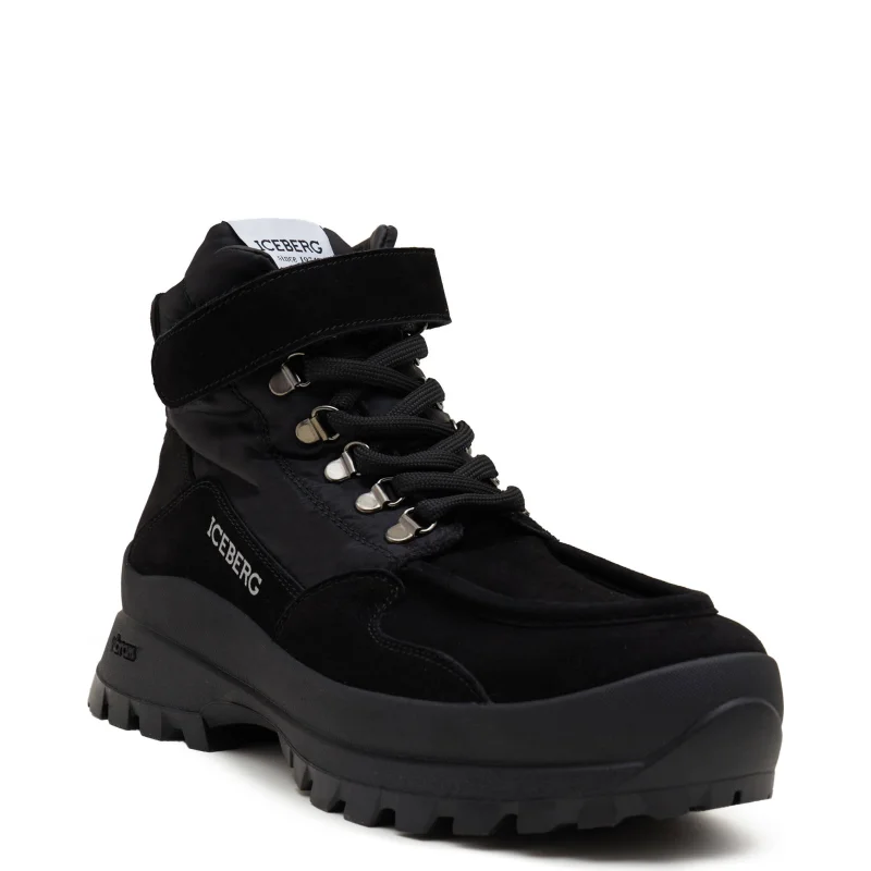Iceberg Skórzane buty trekkingowe