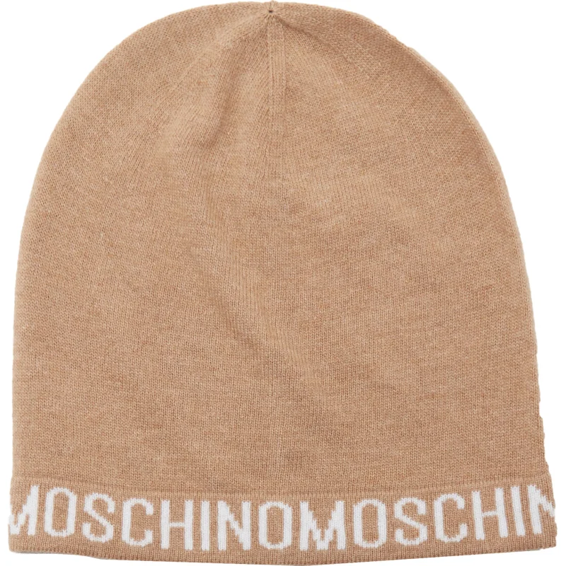 Moschino Czapka | z dodatkiem wełny i kaszmiru