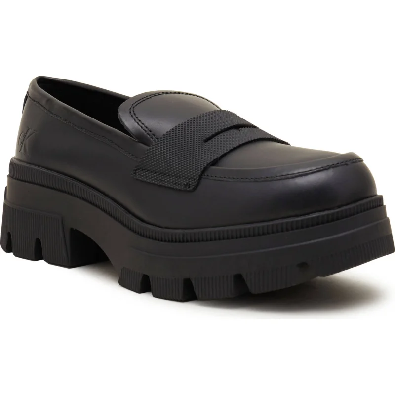 Calvin Klein Jeans Skórzane loafersy