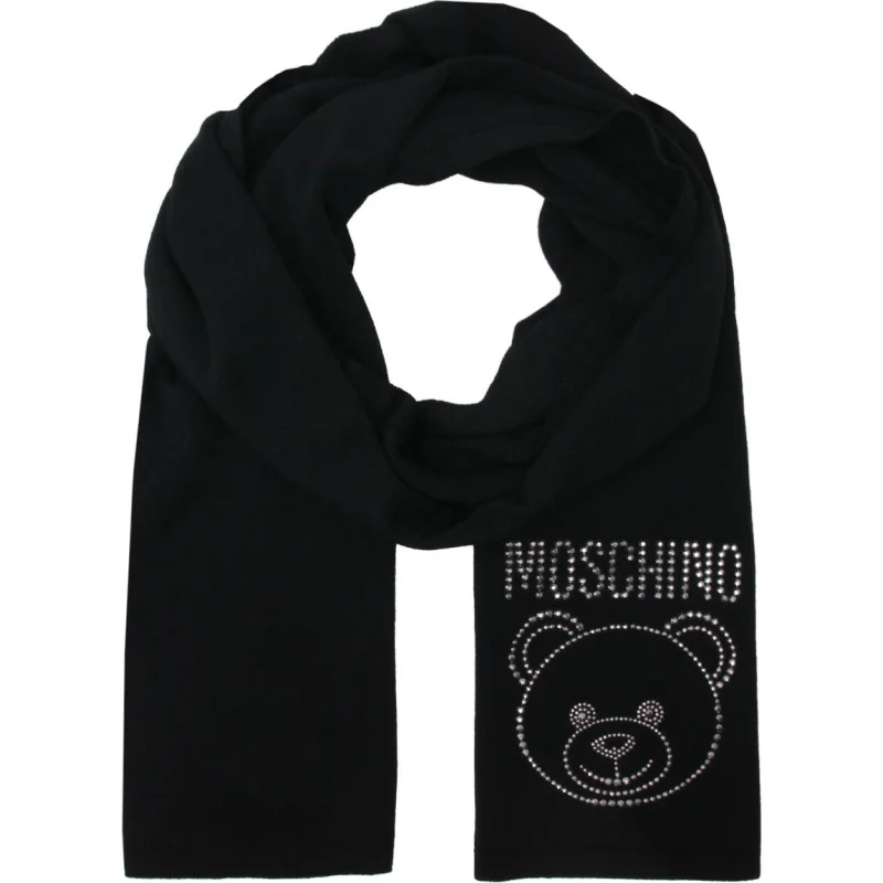 Moschino Wełniany szal