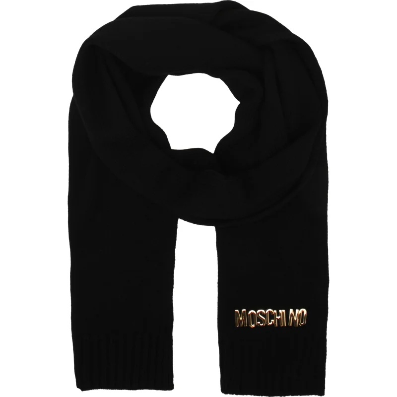 Moschino Wełniany szal