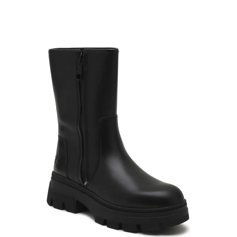 Calvin Klein Jeans Skórzane botki