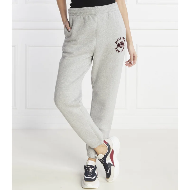 Tommy Hilfiger Spodnie dresowe VARSITY FLOCK | Relaxed fit