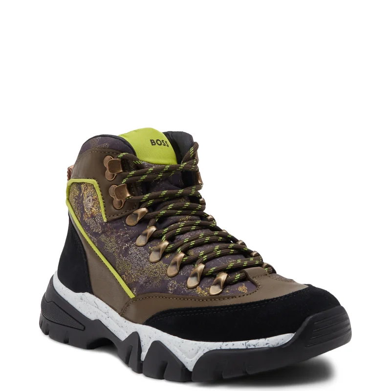 BOSS BLACK Skórzane trapery Chester Halb ltnypr